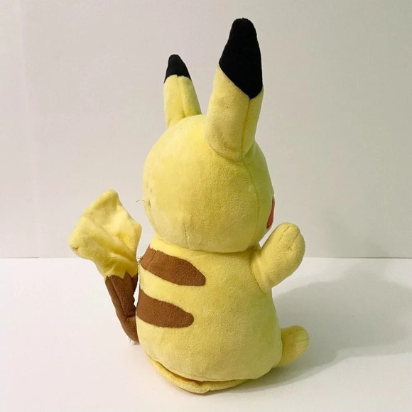 Pikachu Plush Pokemon Light up Cheeks and Sounds 11 Inch Tall - Picture 8 of 17